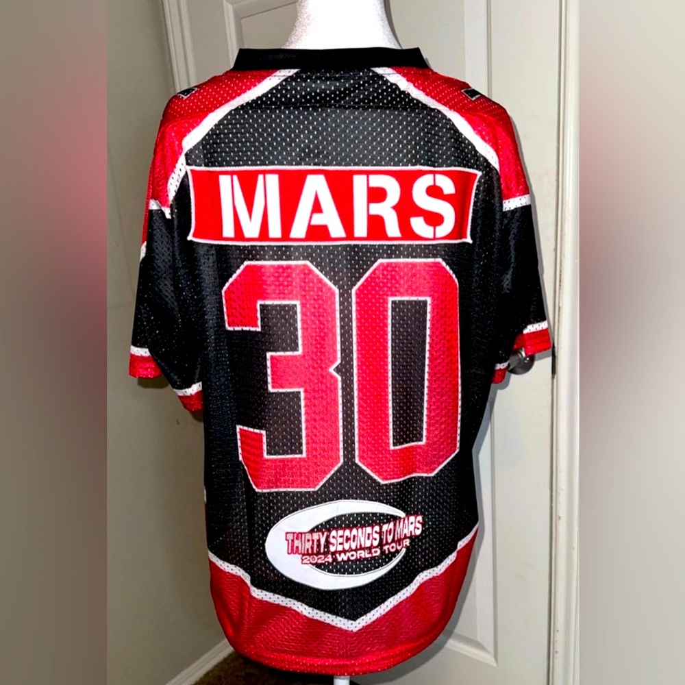 30 Seconds to Mars 2024 world tour jersey (men’s size Small women’s size M)